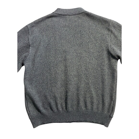 Barcelino Cardigan Sweater Wool Academia Grandpa Core Sz L - Picture 7 of 13